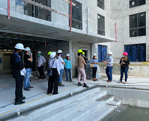 MRED+U Student Site Visit at No. 17 Allapattah Residences